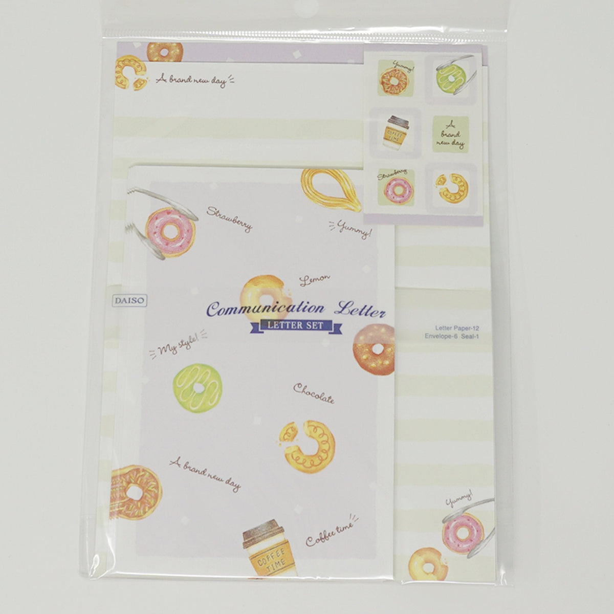 (Secondhand) Donuts Design Letter Set  - Daiso